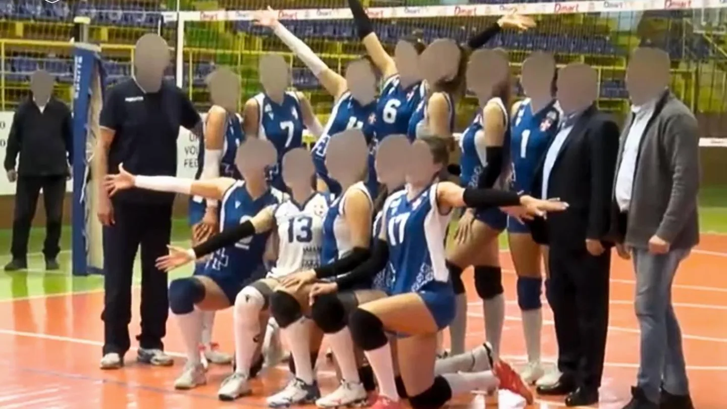 Telegram-Post zur Verurteilung eines Volleyballtrainers in Luzk.